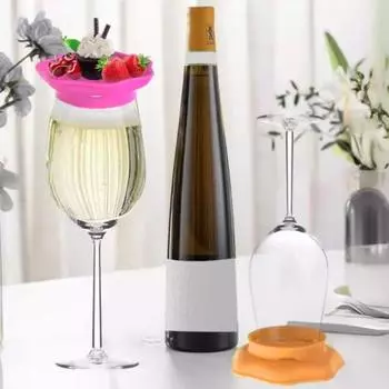 Non-slip Wine Glass Charcuterie Topper Reusable Wine Glass Charcuterie Board Picnic розы красного