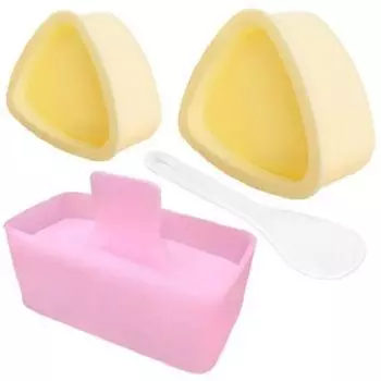 Non Stick Sushi Mold Maker DIY Rice Mold New Musubi Maker Kit A-4Pcs