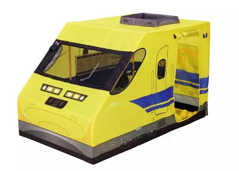 Nonaka Seisakusho Doctor Yellow Ball Палатка с сумкой для хранения Портативная ролевая игра 923 Series Shinkansen Electric Track Comprehensive Test Vehicle жёлтый
