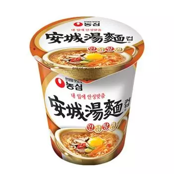 Nongshim Ansung Tang Myun Маленькая чашка 66г (3 варианта) 2PCS