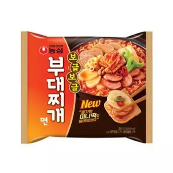 Nongshim Budae/Army Jjigae/Тушеная лапша 127г (3 варианта) 4PCS