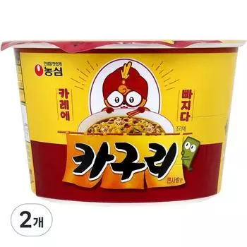 Nongshim Кагури большая миска лапша 103г, 2 штуки