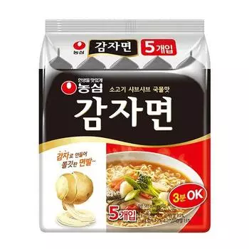 Nongshim Камджамён 117 г, 5 шт.