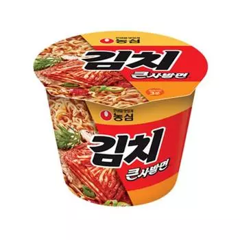 Nongshim Кимчи Рамен Большая чашка 112г (3 варианта) 2PCS