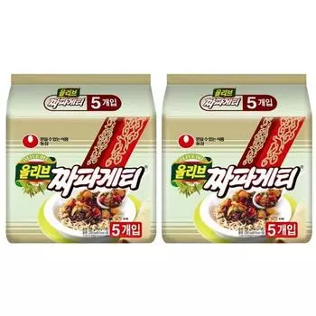 Nongshim Olive Chapagetti, 10 pieces