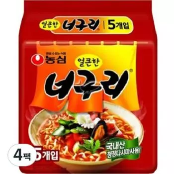 Nongshim Острые ханнагури, 20 шт.