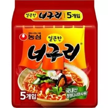 Nongshim Острый Неогури 120г, 5 штук