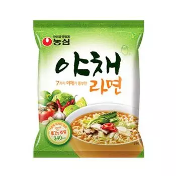 Nongshim Овощной рамэн 100г (3 варианта) 4PCS
