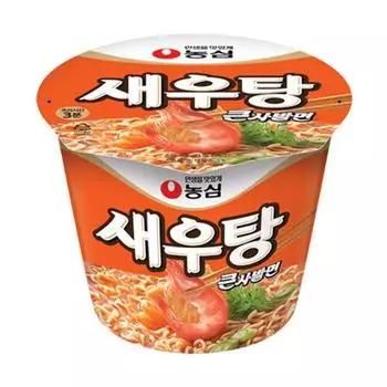 Nongshim Рамен с креветками, большая чашка, 115г (3 варианта) 1PCS