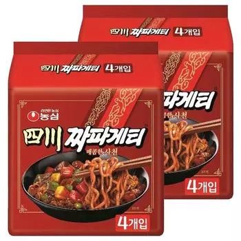 Nongshim Сачхон Чапагетти 137г, 8 штук