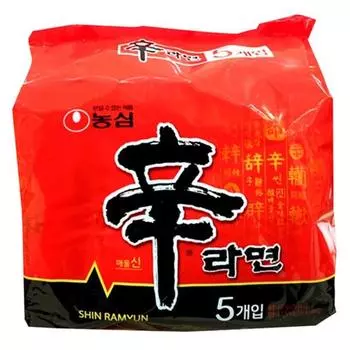 Nongshim Шин Рамен 120г, 5 шт.