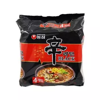 Nongshim Shin Ramyun черный 134 г, 4 шт.