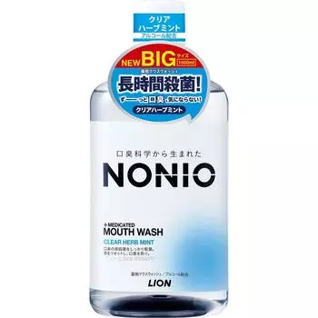 Nonio Lion Ополаскиватель для рта Nonio Clear Half Mint ополаскиватель для рта 1000 мл