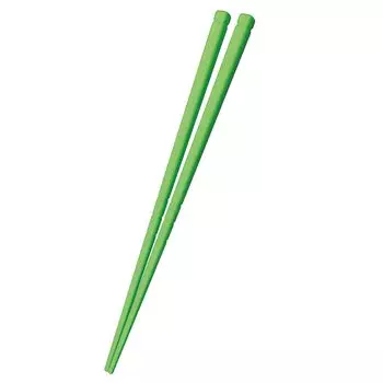 Nonoji Tongs Morning Chopsticks Green 24cm CS220-24G