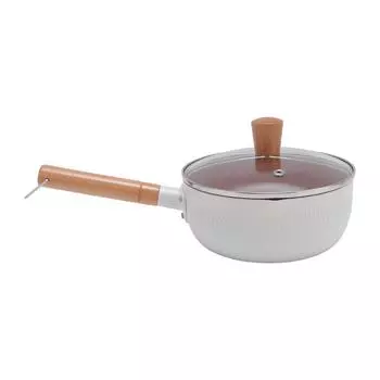 Nonstick Small Cooking Pot Multipurpose High Temperature Proof Saucepan Cooking Pot for Home 22cm / 18cm / 7.09in
