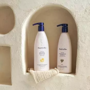 Noodle & Boo гель для душа большой емкости + шампунь, набор из 2 предметов, корейская косметика