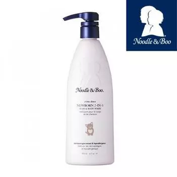 Noodle Boo Newborn 473 мл 2в1 для волос + средство для мытья Large capacity Newborn 473ml