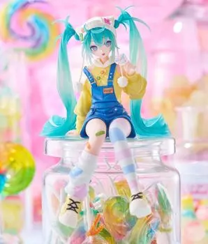 Noodle Stopper Figure Hatsune Miku Lollipop Figure Official 15cm Approx.