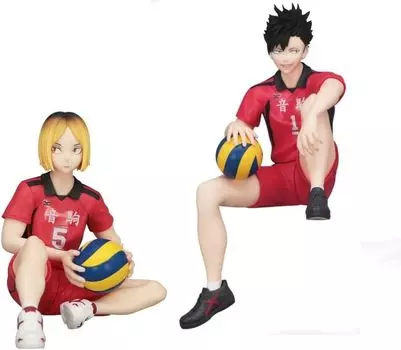 Noodle Stopper Figure Kozume Kuroo Tetsuro 2 Types Set Official Haikyuu! Tsubasa,