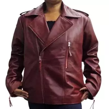 Noora женская байкерская куртка из натуральной кожи бордового цвета, женская мотоциклетная куртка из мягкой овечьей кожи, подарок для нее