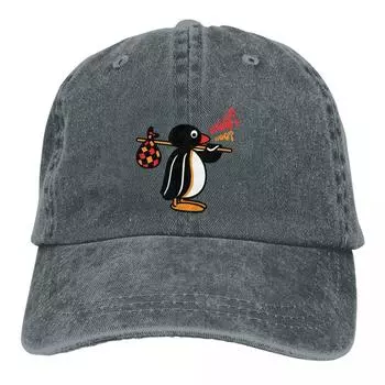 Noot Meme в подарок, бейсболка, шапки унисекс, женские защитные козырьки Snapback Noot Pingu Pinga, кепки с пингвинами для ТВ One Size
