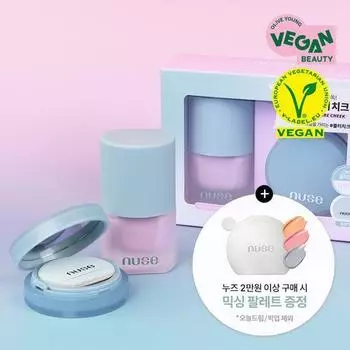 Nooz Mousse Care для щек (Специальный/отдельный предмет) (+ Бесплатная палитра для смешивания при покупке Nooz на сумму более 20 000 вон) [Cushion Planning] 01 Taro Mousse