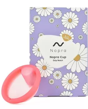 Nopra Menstrual Disc Grip Notch Limited Package Менструальная чаша Менструальная чаша Менструальная чаша (Красный, Л) красный