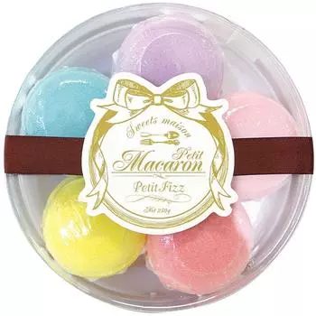 Nor Corporation Bath Salts Bath Fizz Petit Macaron Assortment Set OB-SMM-3-1
