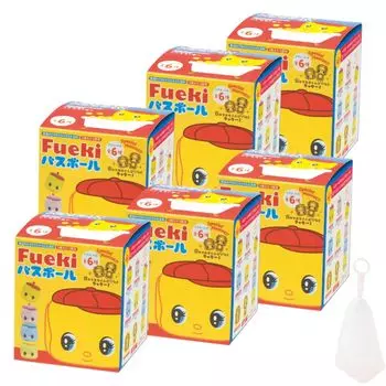 Nor Corporation Fueki Ванна Соли Мяч для ванны Различные талисманы Аромат цитрусовых 50 г Игрушки Бомбочка для ванны Товары для ванны Газированные с пенообразующей сеткой, которая