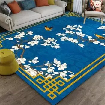 Nordic Carpet Simple Modern Спальня Полная Милая Гостиная Гостиная Ковер Современный Простой Напольный Коврик 80*120CM
