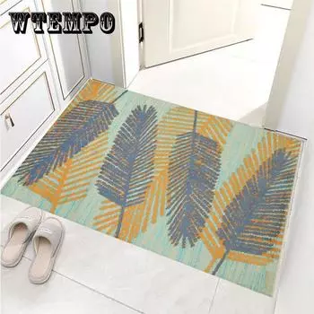 Nordic Демпферный коврик Напольный коврик Коврик для крыльца Нескользящий впитывающий домашний коврик для ванной комнаты 40*60cm