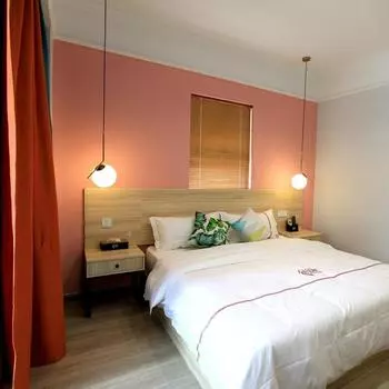 Nordic Hanging Light Circular Bedroom Creative Chandelier Ceiling Mounted Pendant Lamps Hotel Homestay Restaurant Bar Counter Warm White