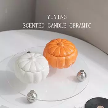 Nordic ins креативная керамическая ароматерапевтическая свеча-чашка контейнер для высококачественных подсвечников украшения контейнер из соевого воска романтические украшения White/without candles