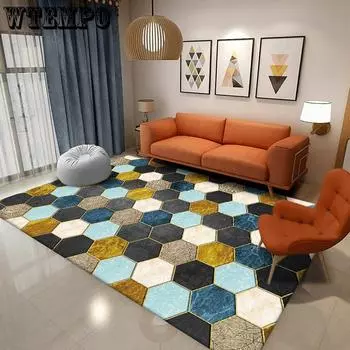 Nordic Ins Style Light Luxury Carpets Home Living Room Decoration Ковры для гардеробной Ковер для гостиной Утолщенный плюшевый ковер 60*90cm