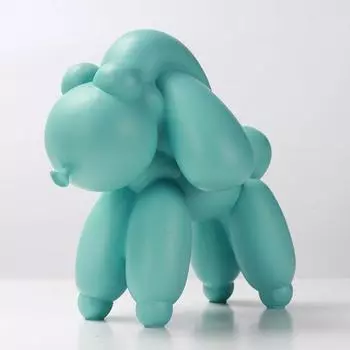 Nordic Ins Style Small Fresh Balloon Dog Decorations TV Cabinet Wine Cabinet Trend High-end Home Animal Decorations