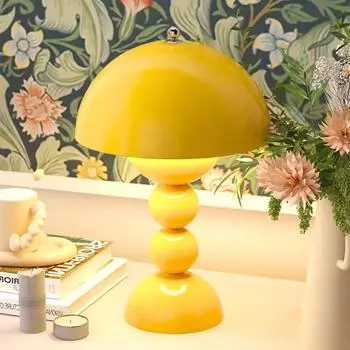 Nordic LED Flowers Table Lamp USB Dimmable For Home Living Table Bedroom Bedside Room Decoration LED Night Lamps Desk Light белый