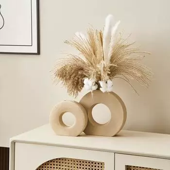 Nordic Minimalist Home Decor Vases Wedding Table Centerpieces Bohemian Vases белый