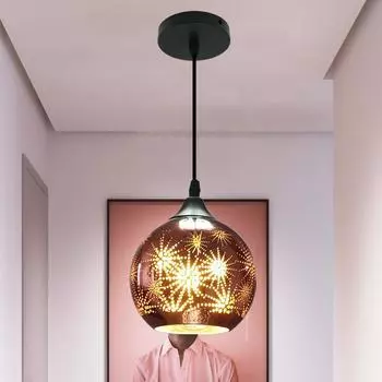 Nordic Modern Minimalist Creative Electronic Glass LED Chandelier для гостевого ресторана, лестницы, бара, стола, светильники