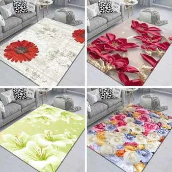 Nordic Retro Carpet Гостиная Марокко Декор Детская Спальня Ковры Bohemian Design Диван Коврики Большие Размеры Ковры 40*60cm