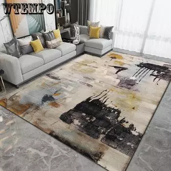 Nordic Rug Ковер для гостиной спальни Домашний декор Напольный коврик Нескользящее украшение для дивана Коврик для двери 100 * 160cm
