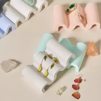 Nordic Soap Tray Home Decoration Plate Jewelry Organizer Photography Display Ornament Soap Holder Soap Dish Tray Bathroom Decor мятный зеленый