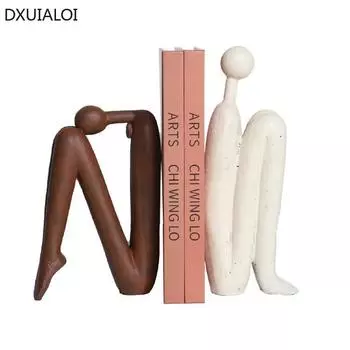 Скандинавский стиль геометрический минималистичный абстрактный персонаж орнамент кабинет гостиная орнамент аксессуары для украшения дома 1 шт.