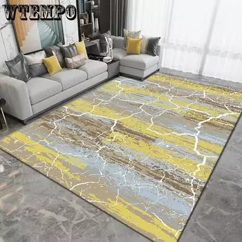 Nordic Style Light Luxury Carpets Home Living Room Decoration Ковры для гардеробной Ковер Lounge Sofa Утолщенный ковер 100 * 160cm