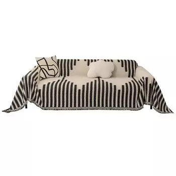 Чехол для дивана в скандинавском стиле из простой синели, чехол на все четыре сезона, универсальное полотенце для дивана, устойчивое к царапинам у кошек, чехол для дивана, подушка для дивана 180*130cm