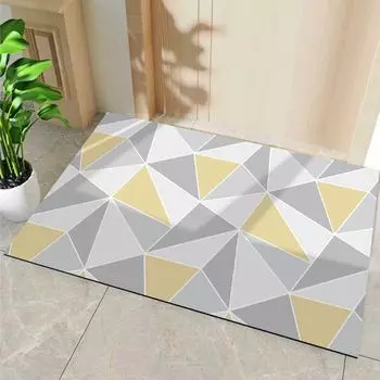 Nordic Входной коврик для двери в помещение для гостиной Уличный коврик для двери Впитывающий коврик для ванной Коврик для ванной комнаты Противоскользящие коврики для комнаты 50x80cm