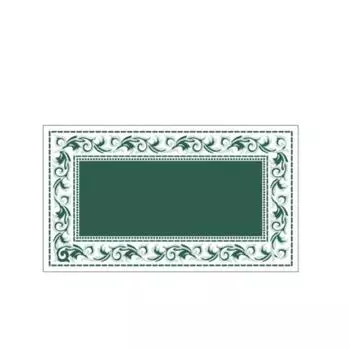 Nordic Wind Diatom Mud Absorbing Mat для ванной комнаты, быстросохнущий грязный коврик для ног, умывальник, туалетная дверь, за ковриком легко ухаживать 40 * 60Cm