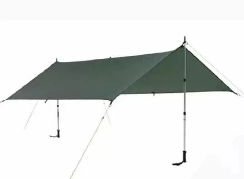 NORDISK Outdoor Camping Tarp Voss 5 ULW 5 Forest Green 250 x 200cm Japanese 117015 (Voss ULW) [Genuine Product]