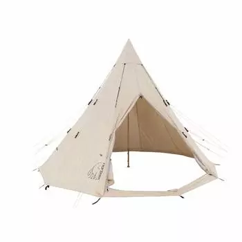 NORDISK Outdoor Tent Alheim Legacy Series Teepee Type для 8 человек, японский 142014 19,6 [Подлинный продукт] белый