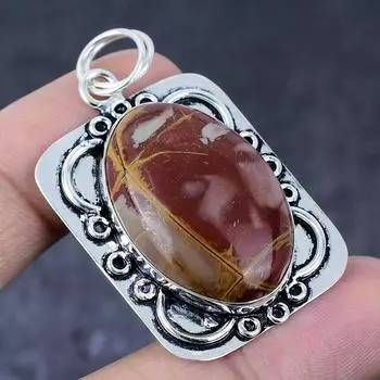 Noreena Jasper Gemstone Handmade 925 Sterling Silver Jewelry Pendant 2.05 d0q83
