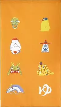 Noren Kobo Ghibli Унесенные призраками Товары для интерьера Разное Гобелен Постер Noren Haku Kaonashi Yubaba Разделитель комнаты Повязка на глаза Ширина 85 x Длина 150